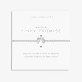 Joma Jewellery Silver Plated A Little 'Pinky Promise' Bracelet
