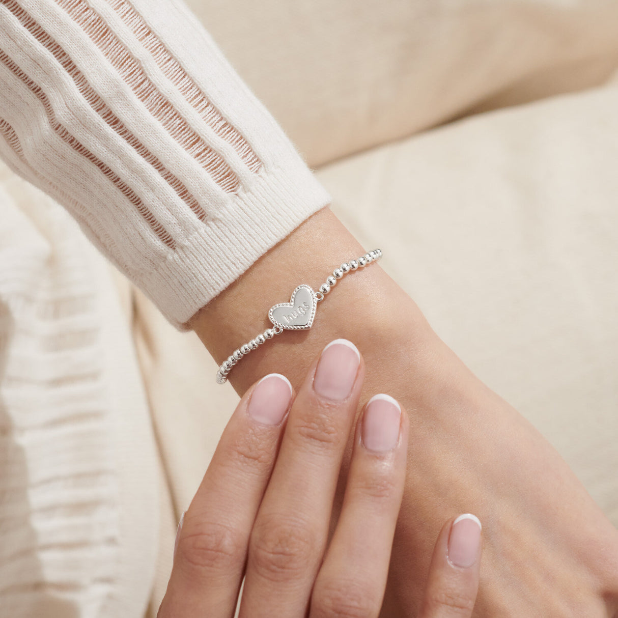 Joma Jewellery Silver Plated A Little 'Big Hugs' Bracelet