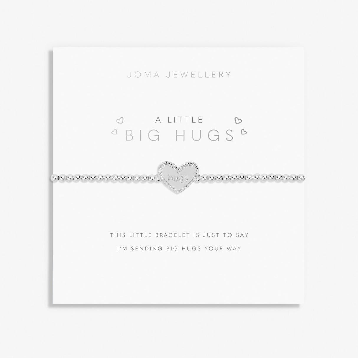 Joma Jewellery Silver Plated A Little 'Big Hugs' Bracelet