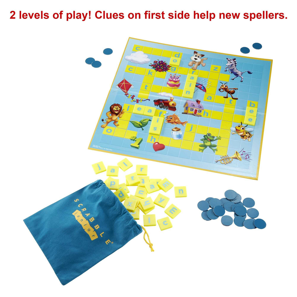 Scrabble Junior Kids Crossword Board Game