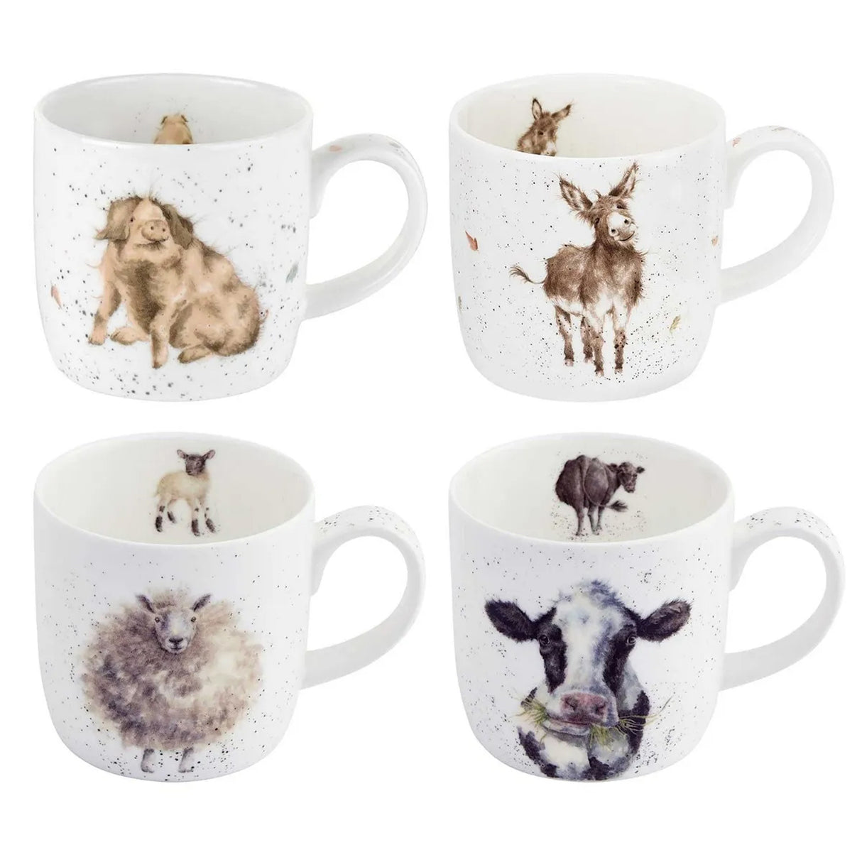 Wrendale Summer Gift Set Mugs (Set of 4)