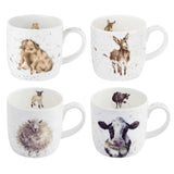Wrendale Summer Gift Set Mugs (Set of 4)