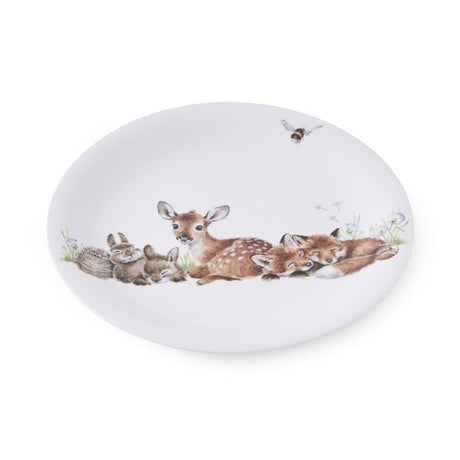 Wrendale Designs Little Wren Melamine Plate & Bowl Set - WN4397-XG