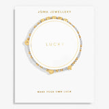 Joma Jewellery Silver & Gold Plated Happy Little Moments 'Lucky' Bracelet