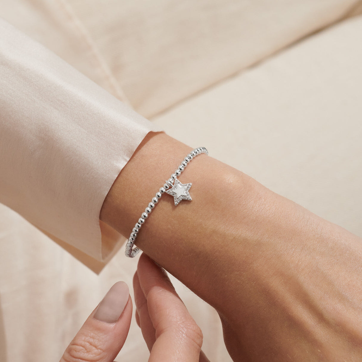 Joma Jewellery Silver Plated A Little Christmas 'One in a Million' Bracelet