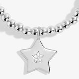 Joma Jewellery Silver Plated A Little 'So Very Merry' Christmas Bracelet