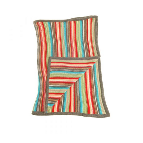 Ziggle Baby Colourful Stripes Blanket
