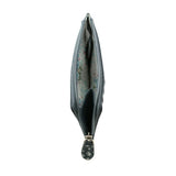 Mala Leather Midnight Card & Coin Purse - Denim
