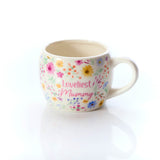 Richard Langs Stoneware Loveliest Mummy Floral Mug - 7BP140