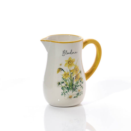 Richard Langs Welsh 'Blodau' Ceramic Daffodil Jug - 7WL580