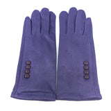 Black Ginger Regal Purple Bright Coloured Gloves - 800-604