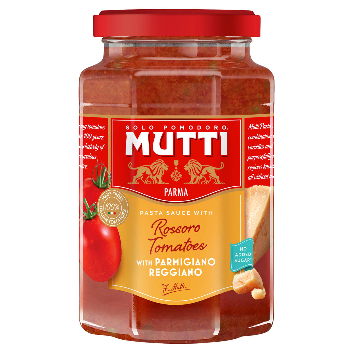 Mutti 400g Rossoro Tomato & Parmigiano Reggiano Pasta Sauce