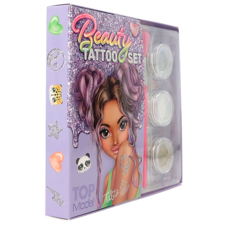 TOPModel Glitter Tattoo Set BEAUTY and ME