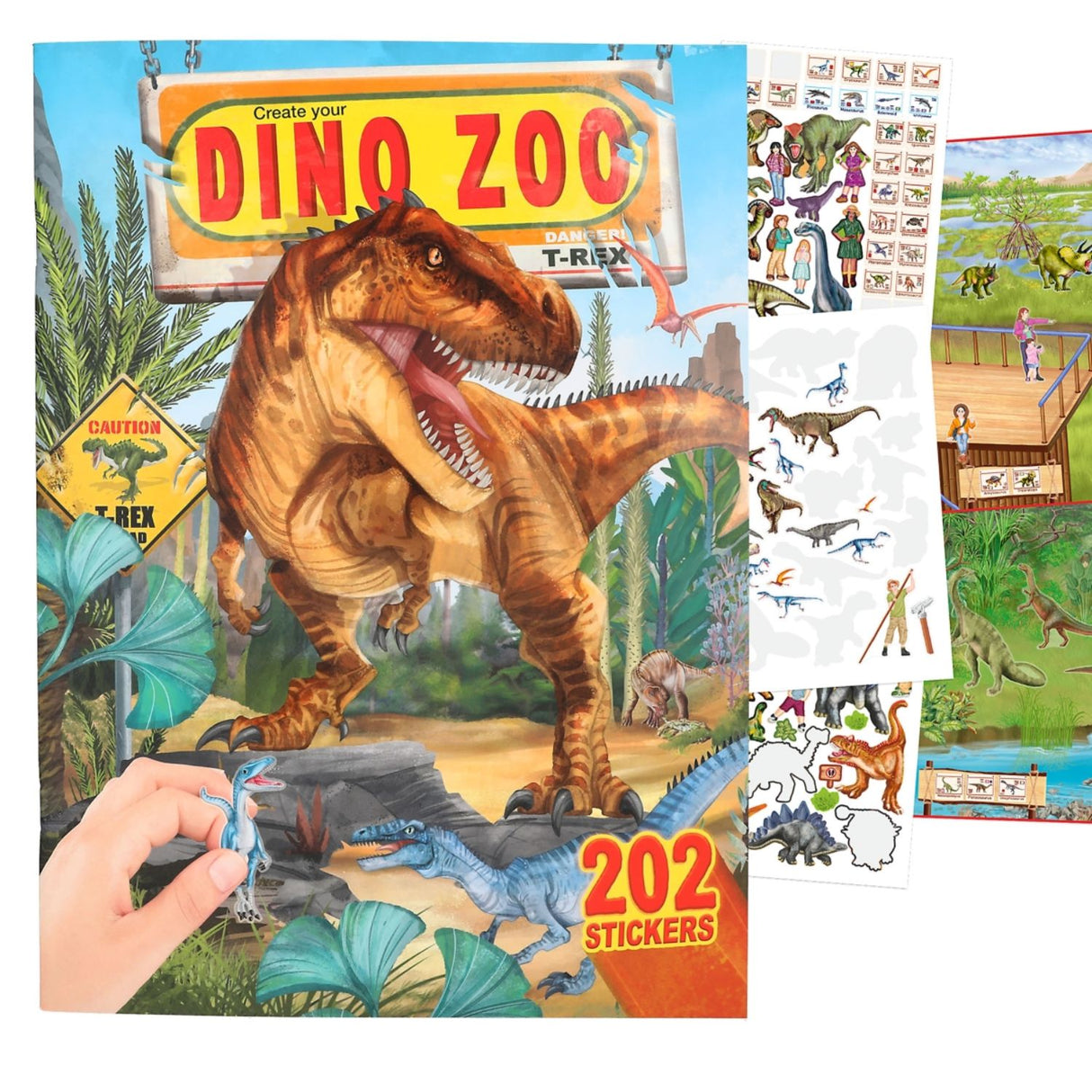 Depesche Create Your Dino Zoo Sticker Book