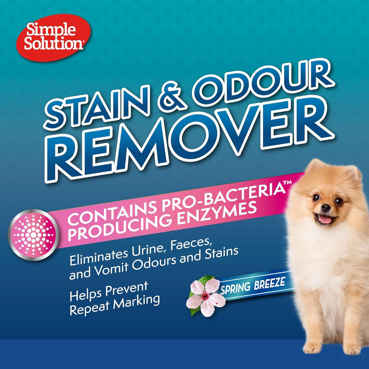Simple Solution 750ml Sping Breeze Stain & Odour Remover