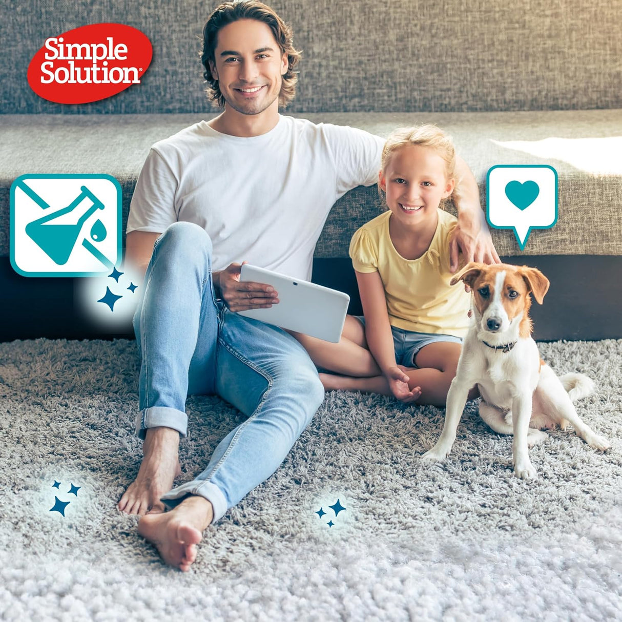 Simple Solution 750ml Sping Breeze Stain & Odour Remover