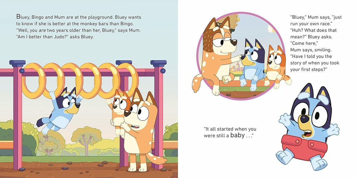 Bluey Baby Race Children's Book