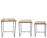 Kaemingk 45cm Mangowood Indoor Side Table