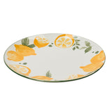 Kaemingk 27cm Lemon Pattern Dinner Plate