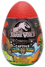 Jurassic World Captivz Colour Chnage Slim Mystery Egg