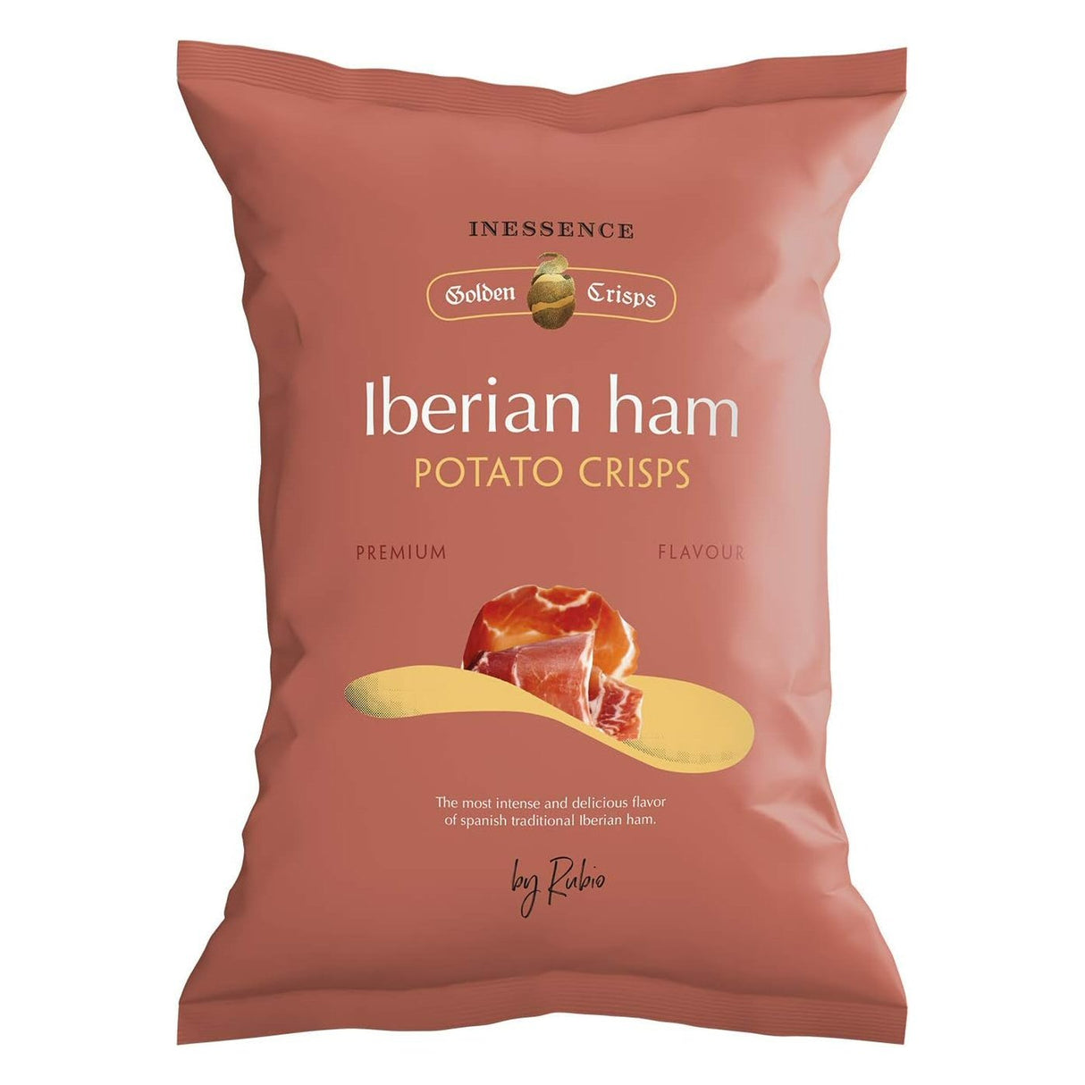 Inessence 125g Iberian Ham Vegan Potato Crisps
