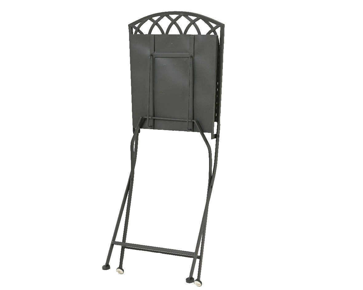 Decoris Averio 2-Seater Square Mosaic Stone Iron Bistro Set