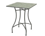 Decoris Averio 2-Seater Square Mosaic Stone Iron Bistro Set