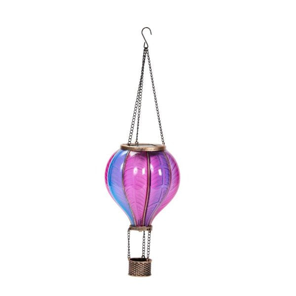 Smart Solar 44m Aurora Flaming Balloon Lantern Light up Hanging Garden Ornament