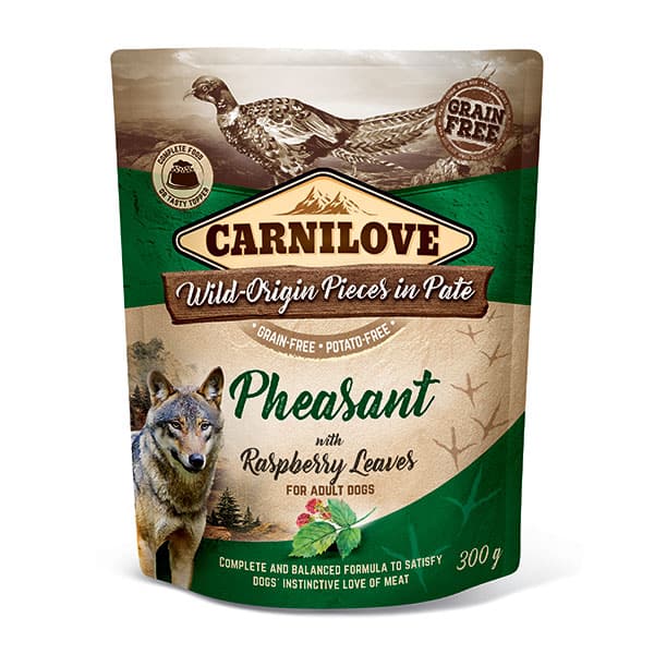 Carnilove Pheasant with Raspberry Leaves 300G