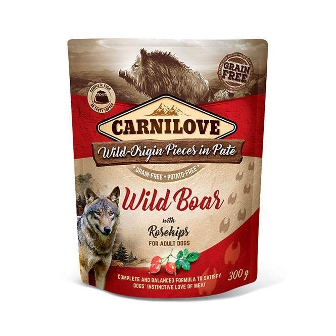 Carnilove 300g Dog Pouch Wild Boar