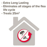 Beaphar 75ml Extra Long Lasting Flea Fogger Spray