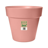 Elho 40cm Soft Pink Paris Flower Round Pot