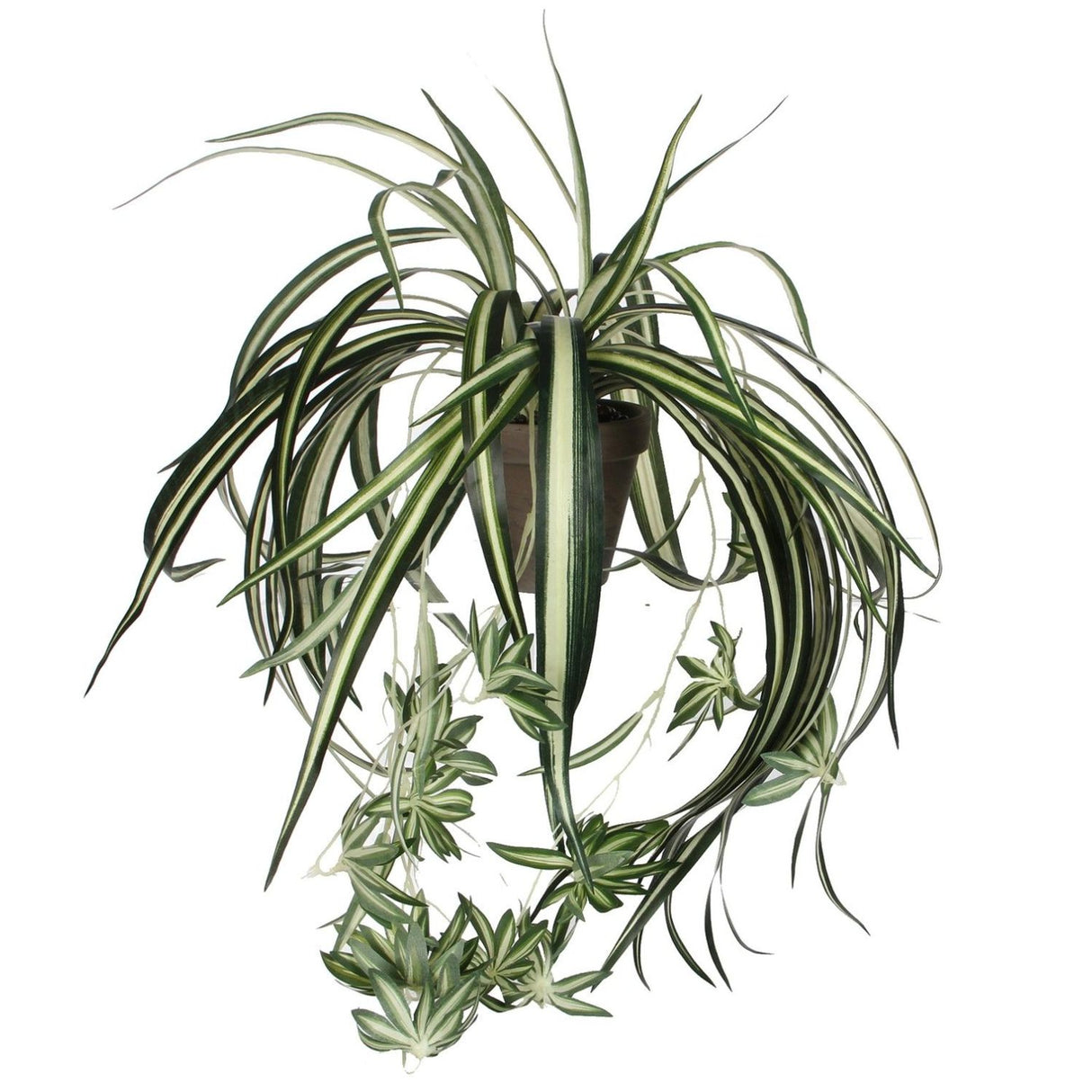 Mica Decorations 45cm Green Chlorophytum Artificial Plant in Pot