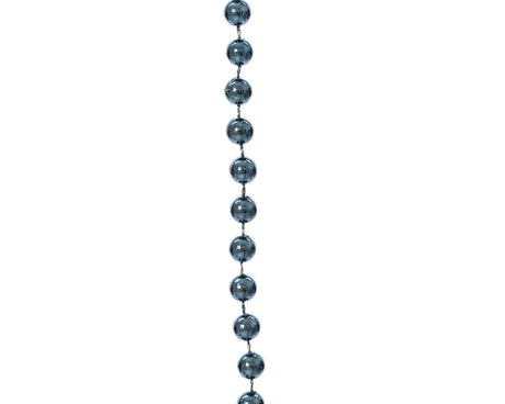 Decoris 10m Plastic Bead Garland - Blue