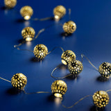 Lumineo 12 Micro LED Moroccan Balls String Lights (Choice of 4) (1.1m)