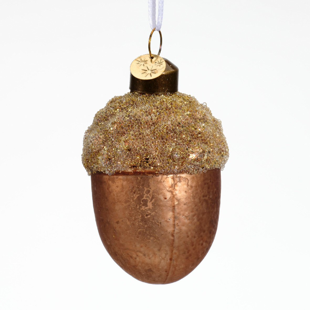 Decoris Glass Figure Hanging Christmas Decoration (Choice of 6)