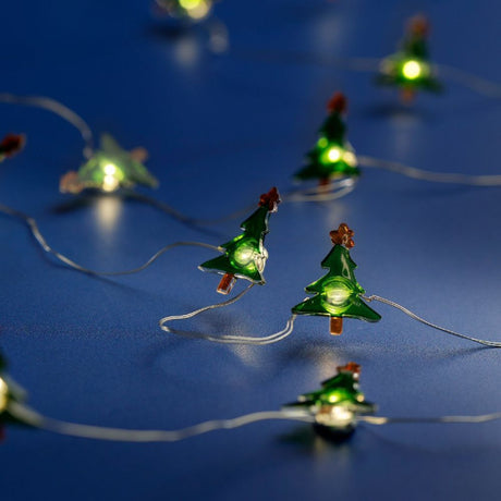 Lumineo 20 Warm White Micro LED Christmas Character String Lights (Choice of 3) (1.9m)