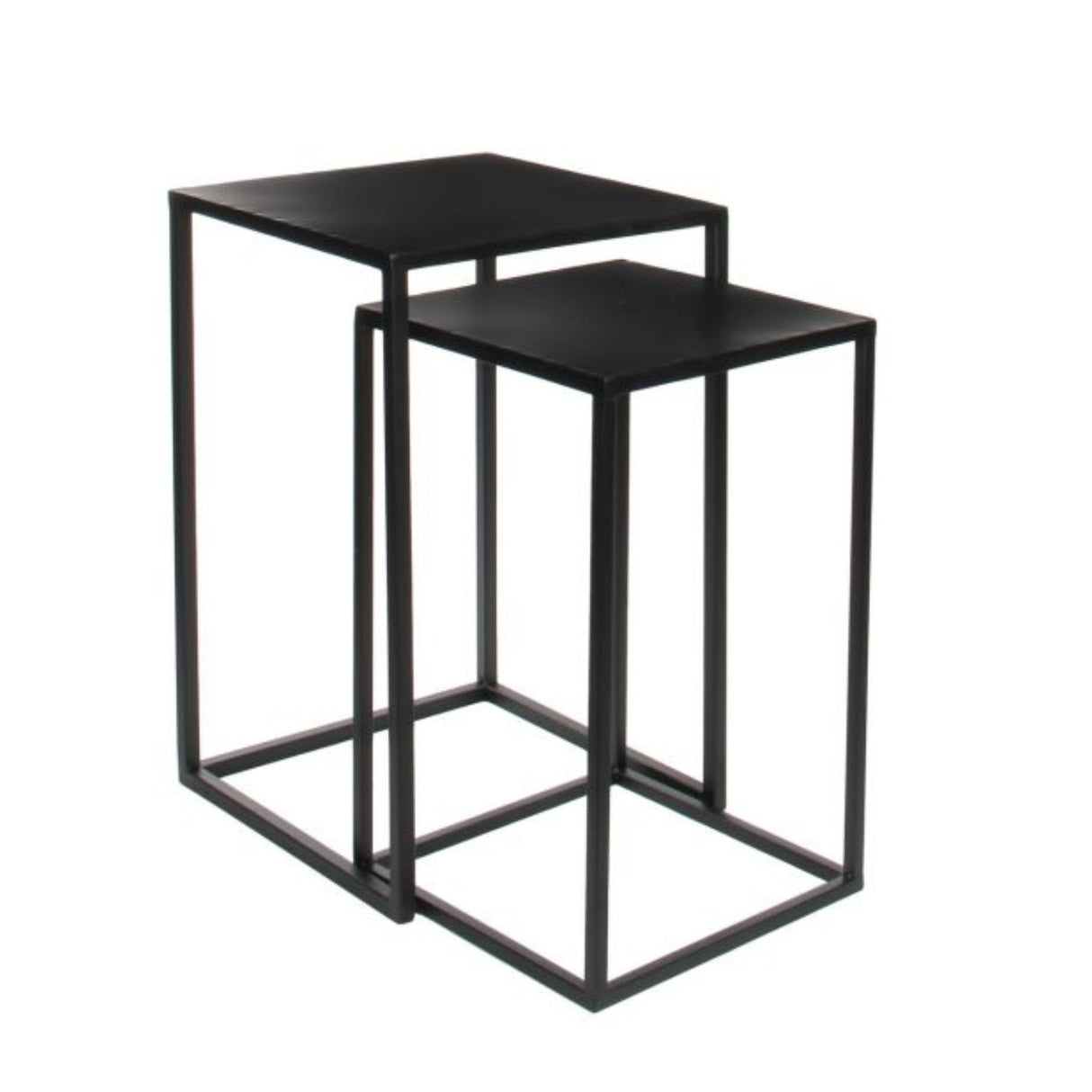 Mica Decorations 48.5cm Black GOA Side Table
