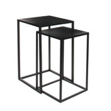 Mica Decorations 48.5cm Black GOA Side Table