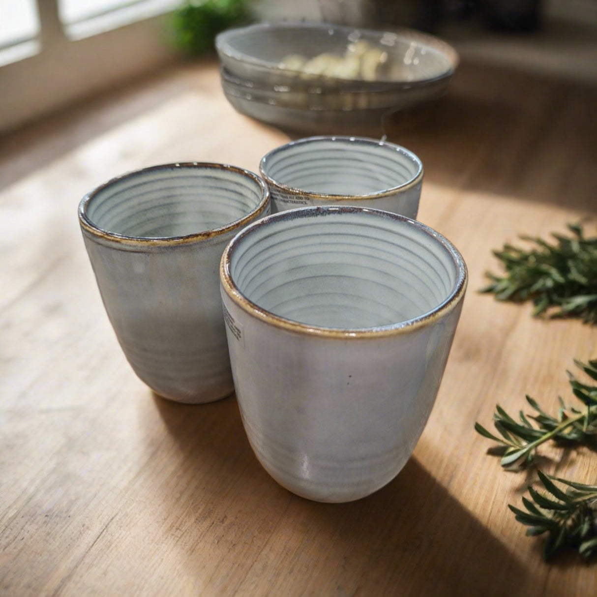 Mica Decorations 10cm Grey Tabo Stoneware Mug