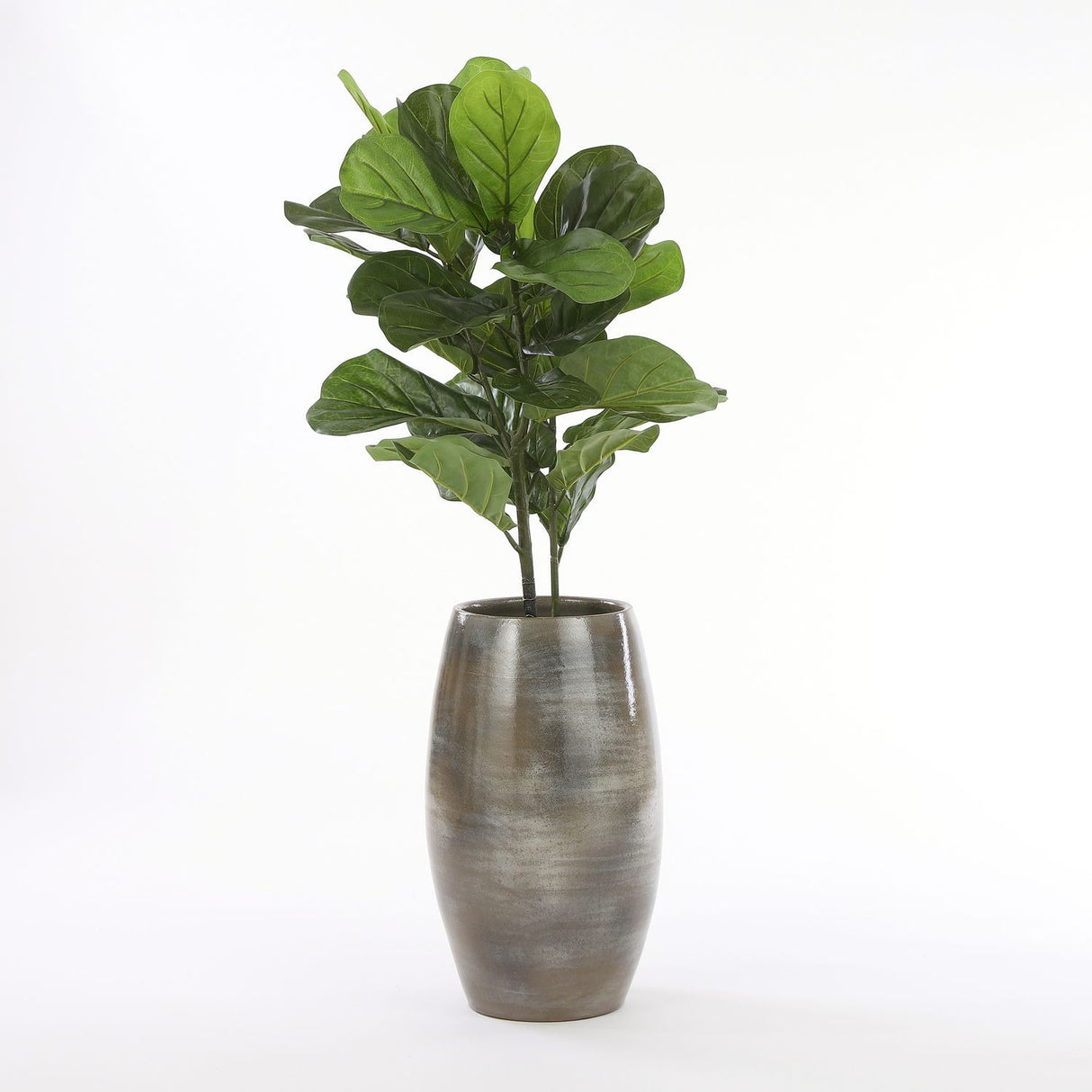 Mica Decorations 100cm Artificial Ficus Lyrata in Pot