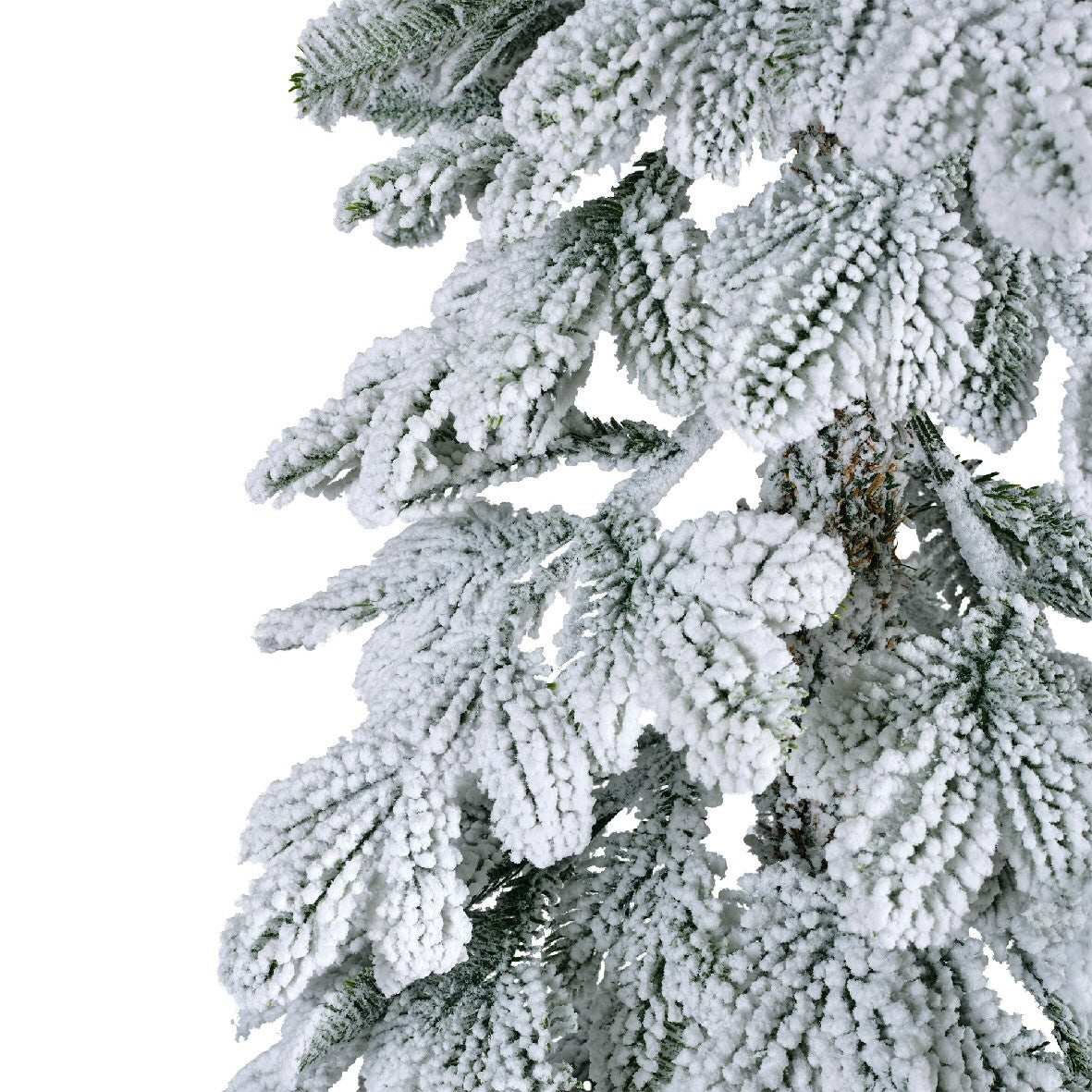 Everlands 2.1m (7ft) Snowy Alpine Fir Artificial Christmas Tree