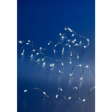 Lumineo 60 Cool White Micro LED Battery Wire String Lights (2.95m)