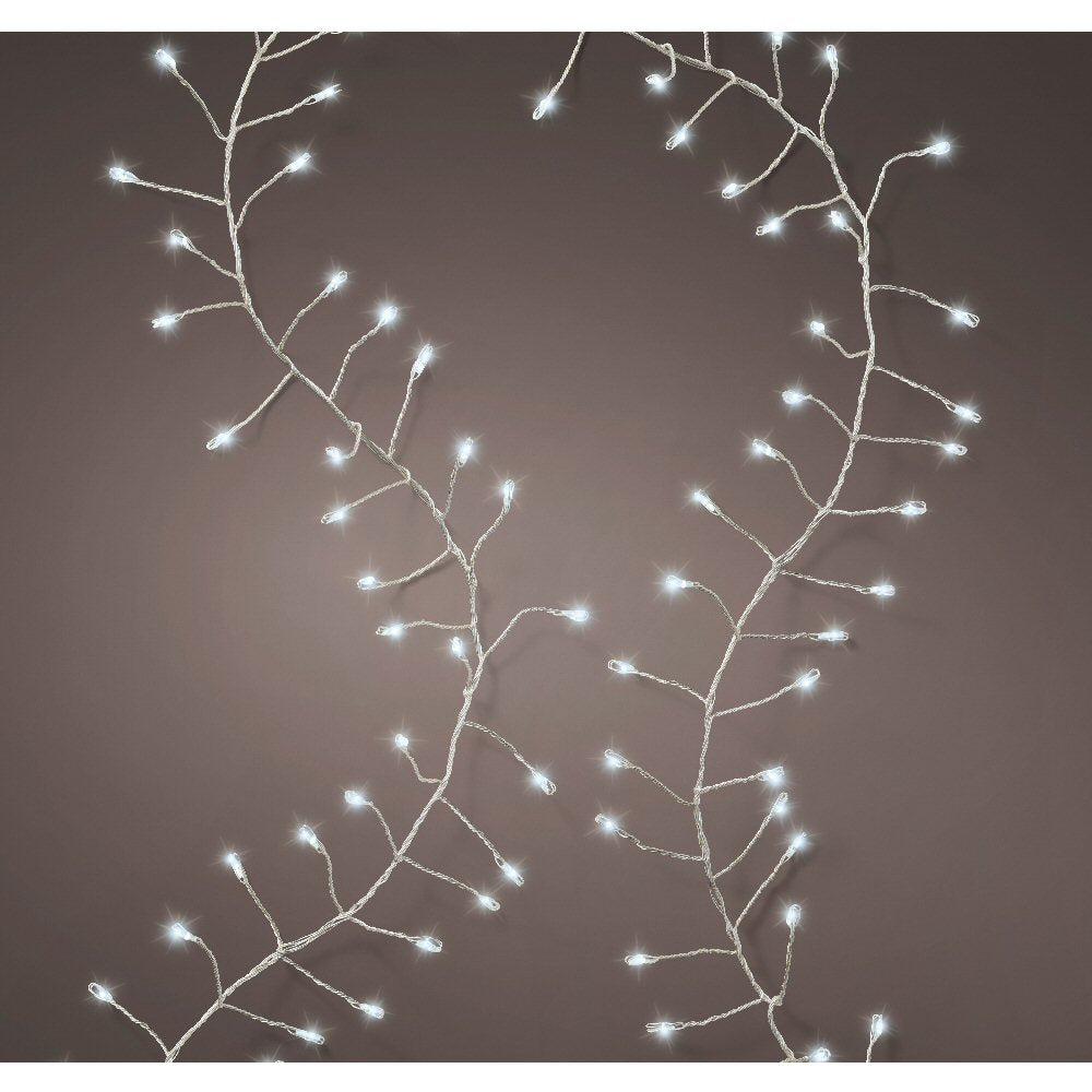 Lumineo 480 Cool White Micro LED Compact Wire Christmas Lights (6m)