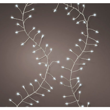 Lumineo 480 Cool White Micro LED Compact Wire Christmas Lights (6m)