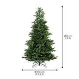 Everlands 1.8m (6ft) Geneva Fir Artificial Christmas Tree