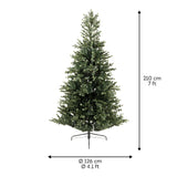 Everlands 2.1m (7ft) Geneva Fir Artificial Christmas Tree
