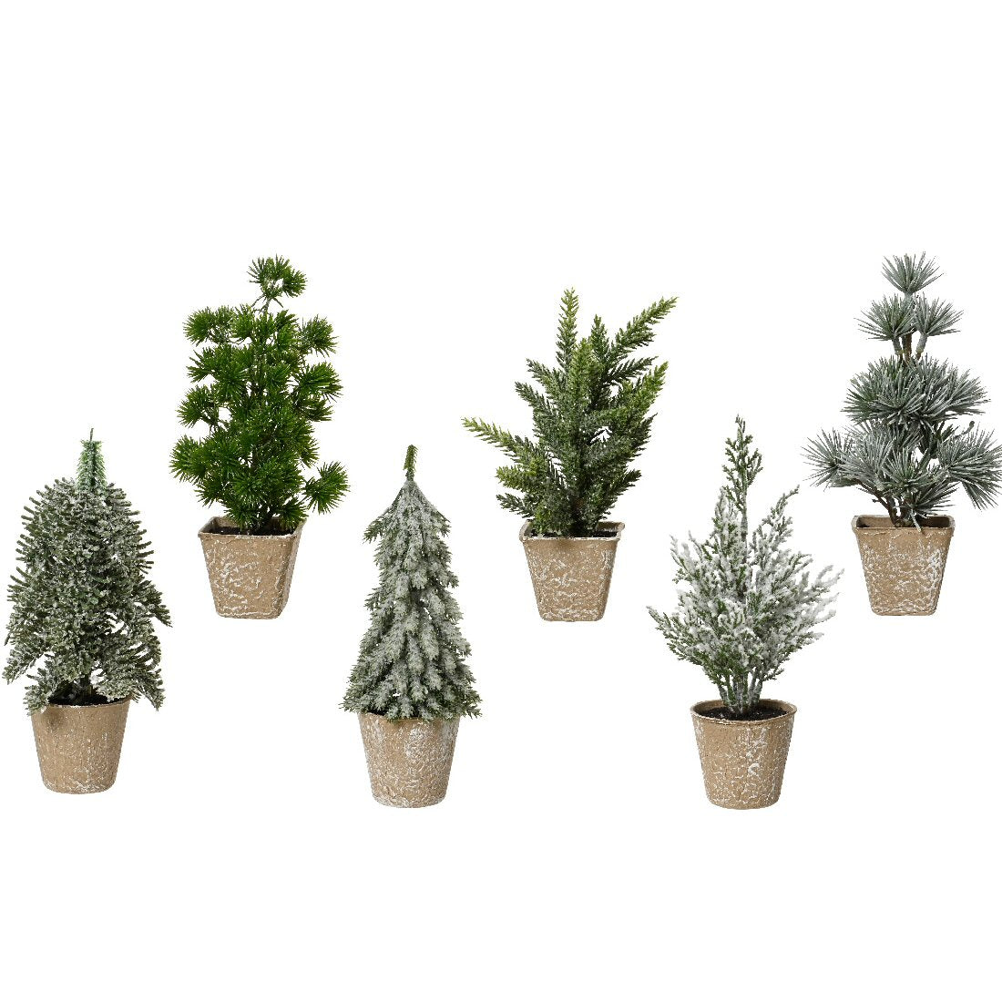 Everlands 20cm Mini Artificial Indoor Tree Decoration (Choice of 6)