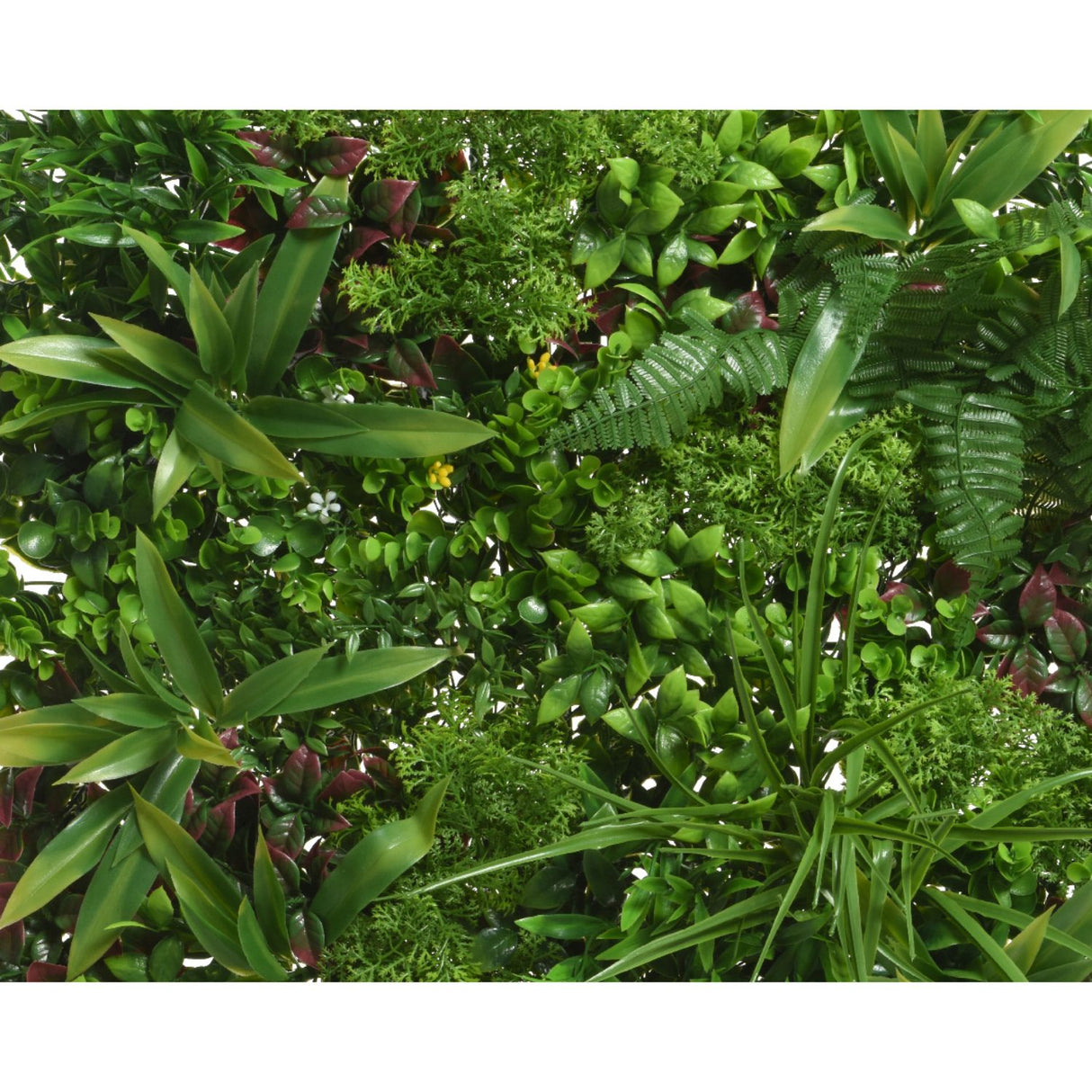 Decoris 100cm Green Foliage Wall Art