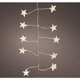 Lumineo 100 Warm White LED Star Micro Wire Battery Compact Lights (1.2m)